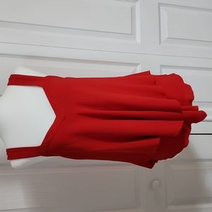 10 Crosby Derek Lam red sleeveless shirt. Size: 2